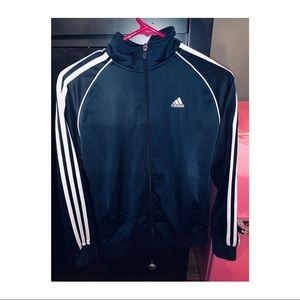 Adidas zipper up hoodie.